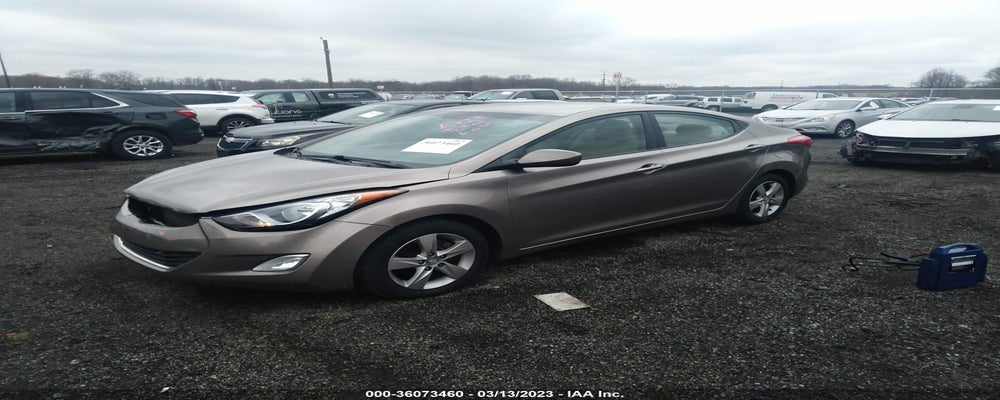 5NPDH4AE4CH111203 2012 HYUNDAI ELANTRA photo no. 2