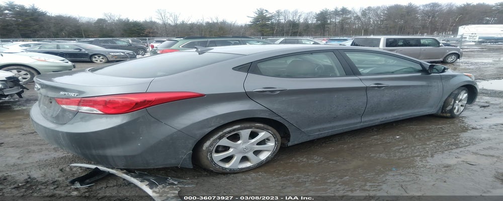 5NPDH4AE7CH146964 2012 HYUNDAI ELANTRA photo no. 4