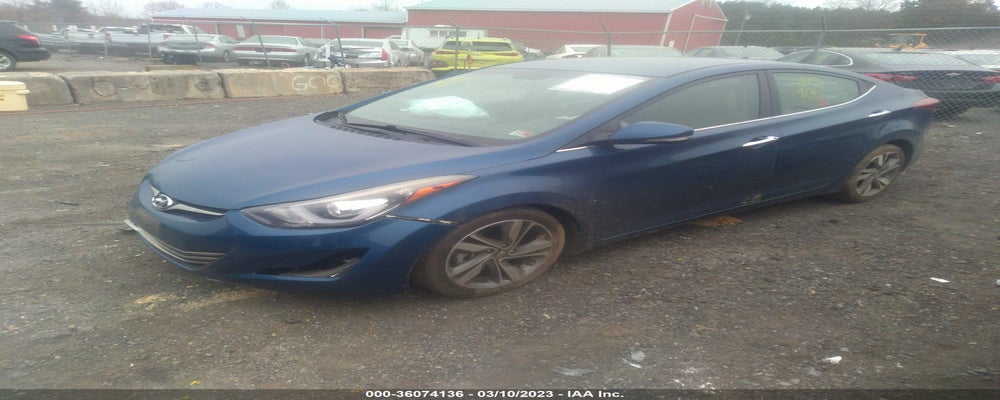 KMHDH4AE7FU385047 2015 HYUNDAI ELANTRA photo no. 2