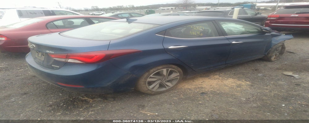 KMHDH4AE7FU385047 2015 HYUNDAI ELANTRA photo no. 4
