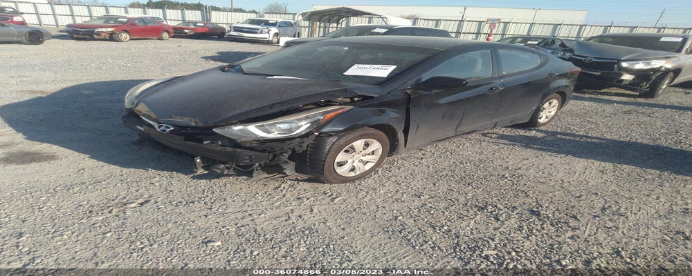 5NPDH4AE9GH736945 2016 HYUNDAI ELANTRA photo no. 2