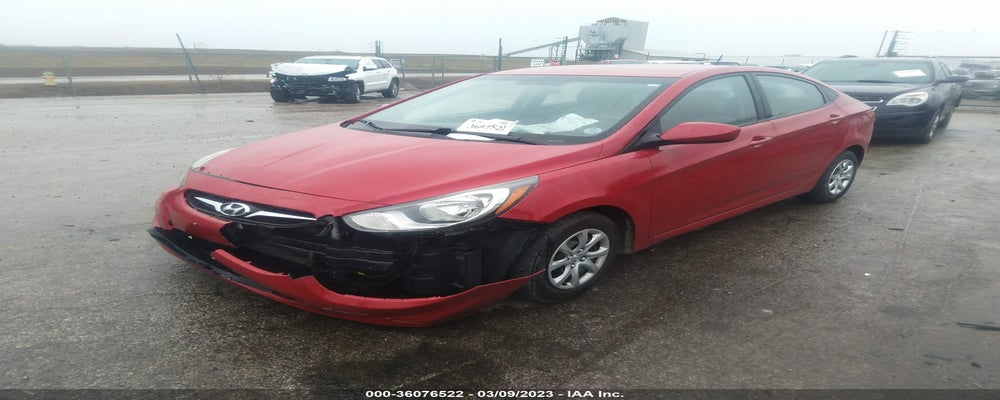 KMHCT4AE1EU633897 2014 HYUNDAI ACCENT photo no. 2