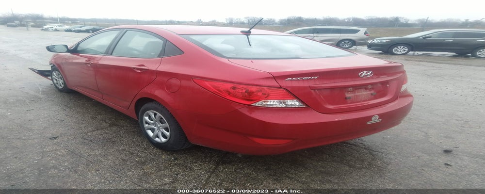 KMHCT4AE1EU633897 2014 HYUNDAI ACCENT photo no. 3