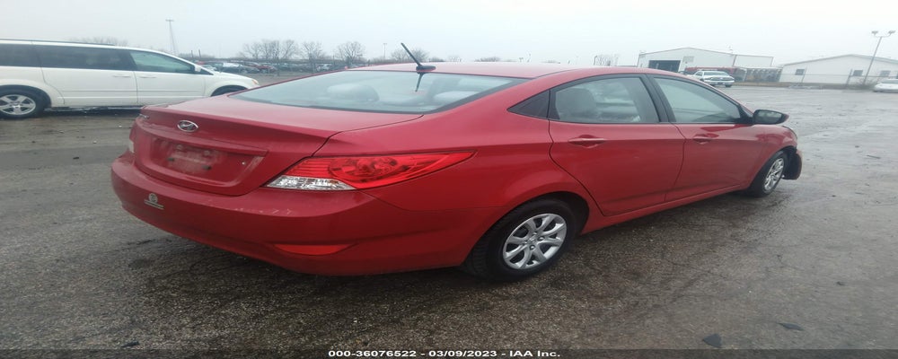 KMHCT4AE1EU633897 2014 HYUNDAI ACCENT photo no. 4