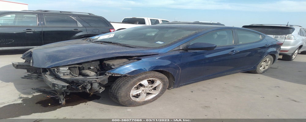 5NPDH4AE9FH547582 2015 HYUNDAI ELANTRA photo no. 2
