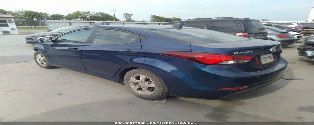 5NPDH4AE9FH547582 2015 HYUNDAI ELANTRA photo no. 3