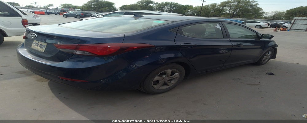5NPDH4AE9FH547582 2015 HYUNDAI ELANTRA photo no. 4