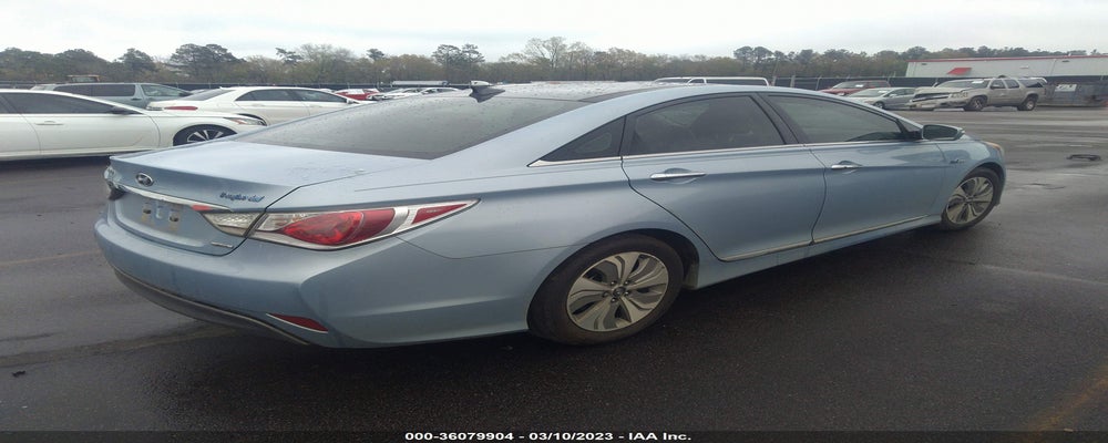 KMHEC4A41FA124945 2015 HYUNDAI SONATA HYBRID photo no. 4