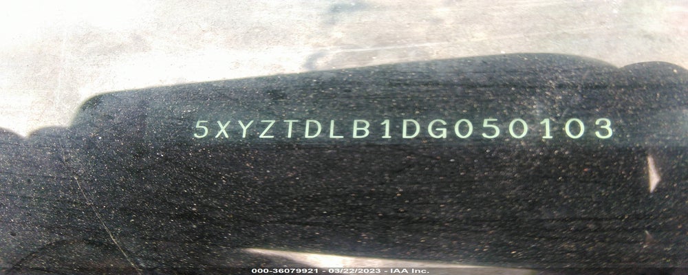 5XYZTDLB1DG050103 2013 HYUNDAI SANTA FE photo no. 9