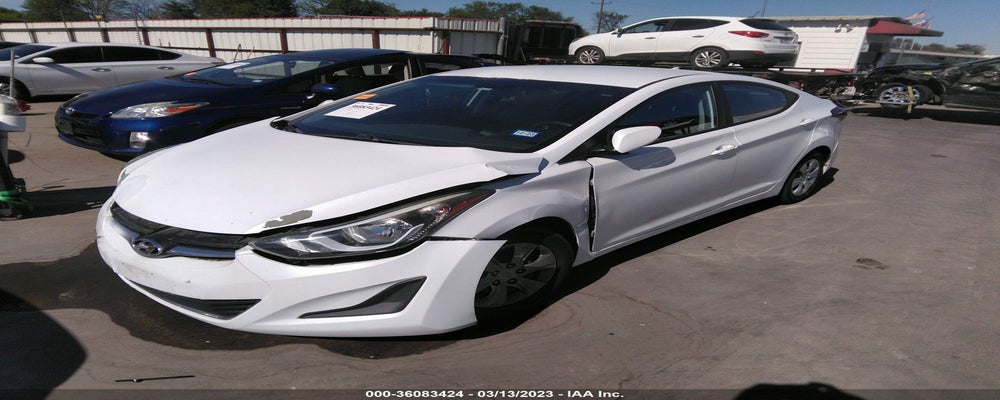 5NPDH4AE8GH789782 2016 HYUNDAI ELANTRA photo no. 2