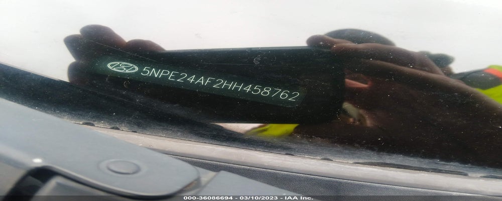 5NPE24AF2HH458762 2017 HYUNDAI SONATA photo no. 9