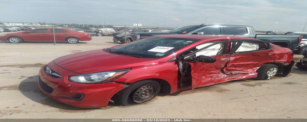 KMHCT4AE7EU729646 2014 HYUNDAI ACCENT photo no. 2