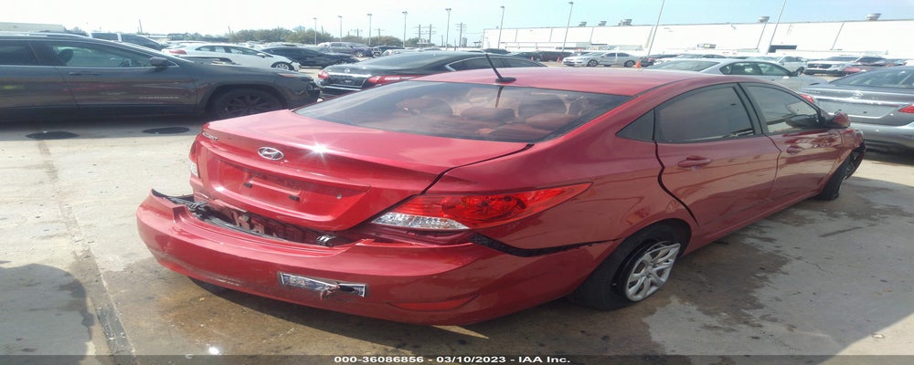 KMHCT4AE7EU729646 2014 HYUNDAI ACCENT photo no. 4