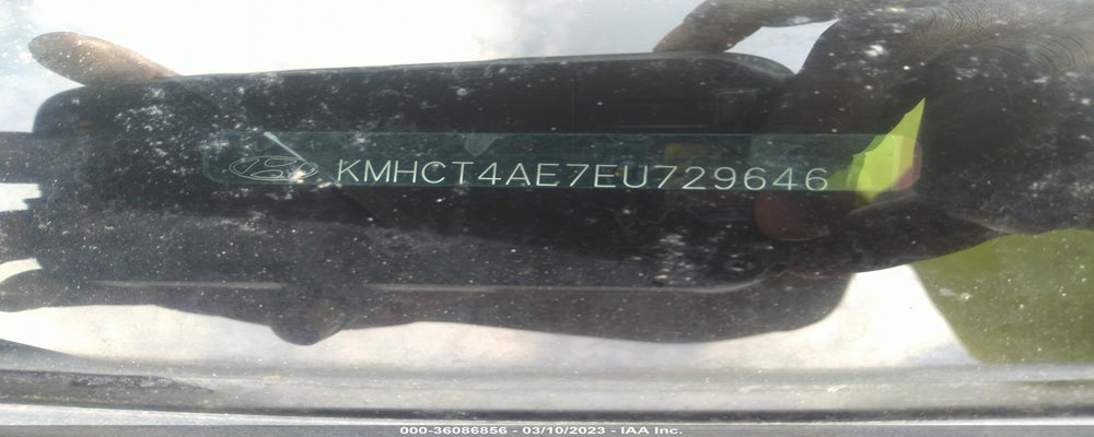 KMHCT4AE7EU729646 2014 HYUNDAI ACCENT photo no. 9