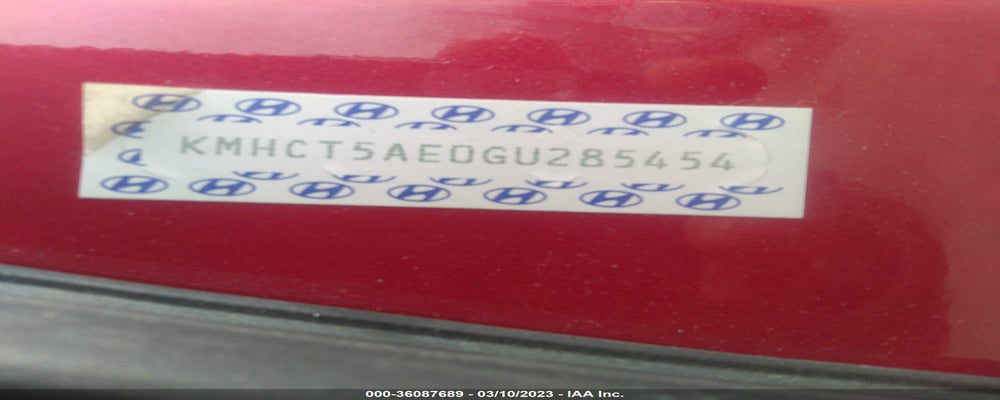 KMHCT5AE0GU285454 2016 HYUNDAI ACCENT photo no. 9