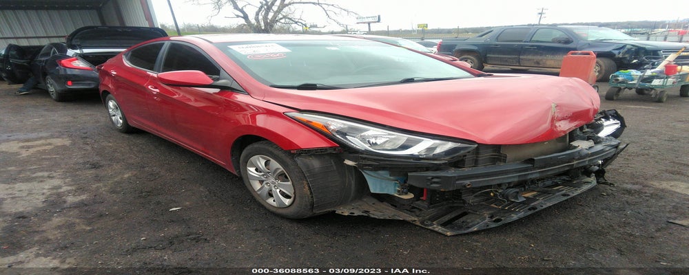 KMHDH4AE3GU643680 2016 HYUNDAI ELANTRA photo no. 10