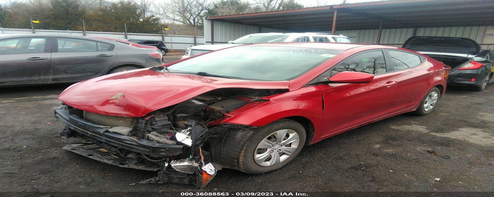 KMHDH4AE3GU643680 2016 HYUNDAI ELANTRA photo no. 2