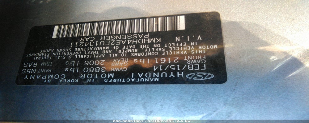 KMHDH4AE2EU134211 2014 HYUNDAI ELANTRA photo no. 9