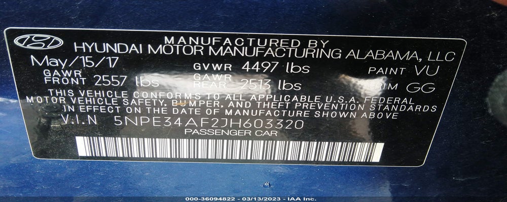 5NPE34AF2JH603320 2018 HYUNDAI SONATA photo no. 9