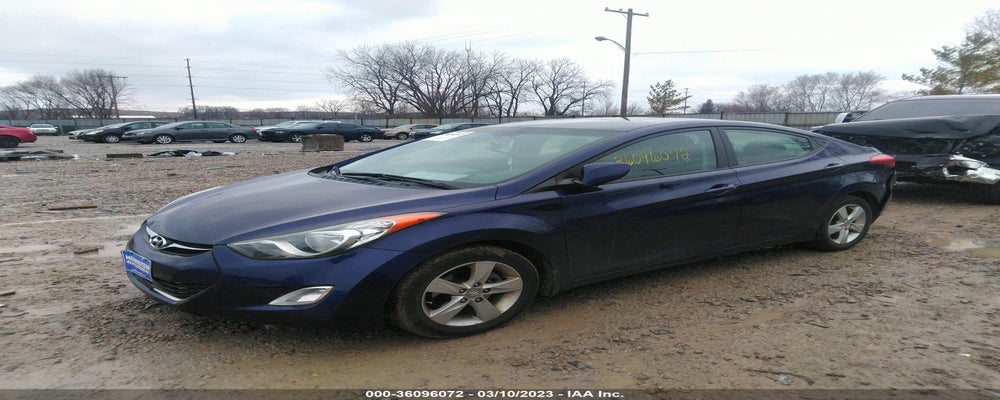 5NPDH4AE7CH138900 2012 HYUNDAI ELANTRA photo no. 2