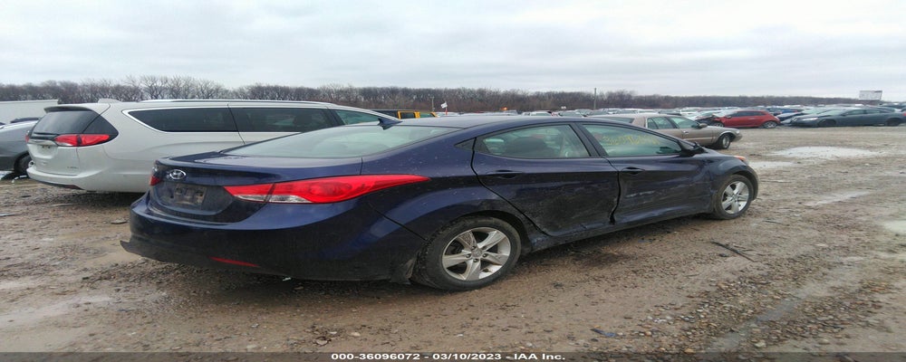 5NPDH4AE7CH138900 2012 HYUNDAI ELANTRA photo no. 4