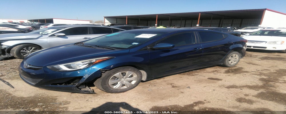 5NPDH4AE4GH740160 2016 HYUNDAI ELANTRA photo no. 2