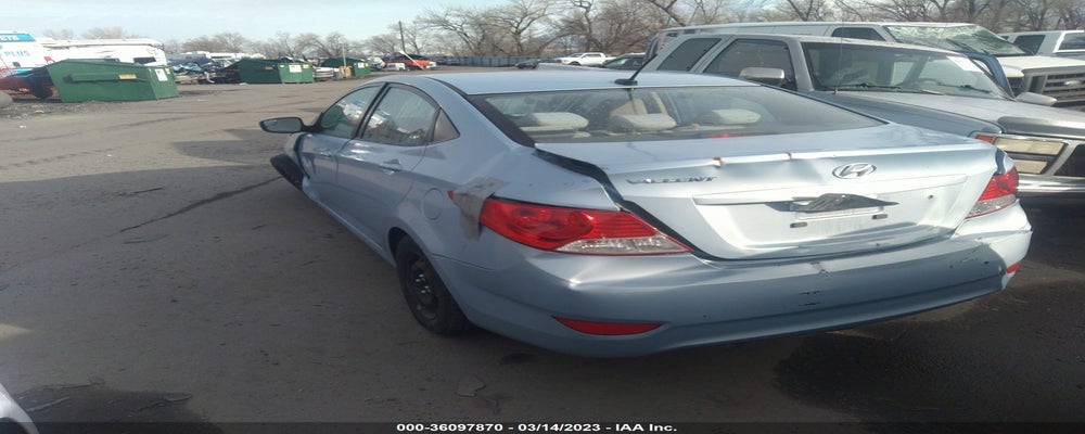KMHCT4AE3EU600433 2014 HYUNDAI ACCENT photo no. 3