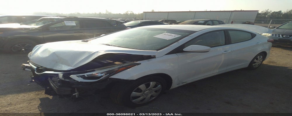 5NPDH4AE9GH776166 2016 HYUNDAI ELANTRA photo no. 2