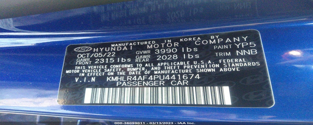KMHLR4AF4PU441674 2023 HYUNDAI ELANTRA photo no. 9