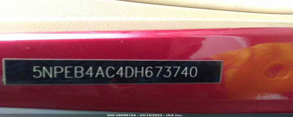 5NPEB4AC4DH673740 2013 HYUNDAI SONATA photo no. 9