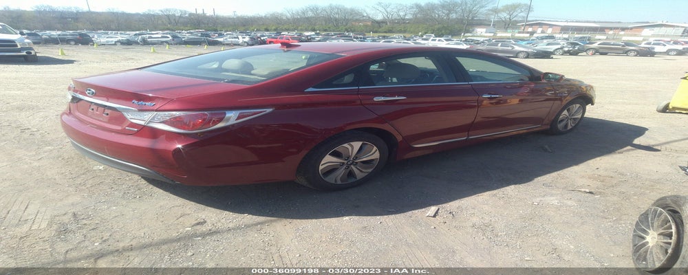 KMHEC4A48FA119337 2015 HYUNDAI SONATA HYBRID photo no. 4