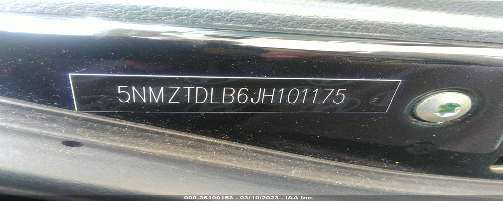 5NMZTDLB6JH101175 2018 HYUNDAI SANTA FE SPORT photo no. 9