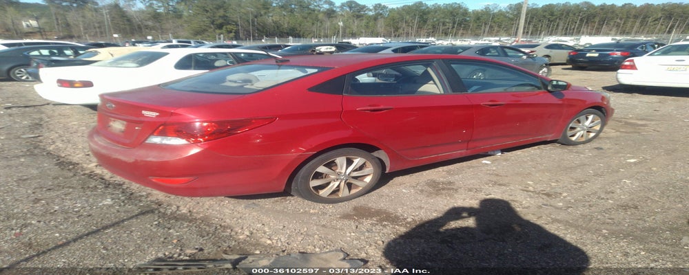 KMHCU4AE7DU313155 2013 HYUNDAI ACCENT photo no. 4