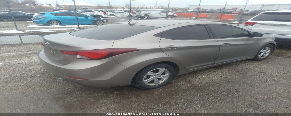 5NPDH4AE4FH650649 2015 HYUNDAI ELANTRA photo no. 4