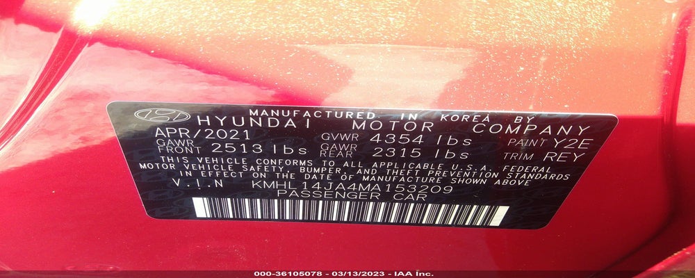 KMHL14JA4MA153209 2021 HYUNDAI SONATA photo no. 9