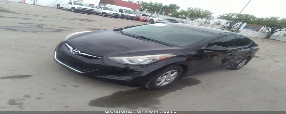 5NPDH4AE8EH538726 2014 HYUNDAI ELANTRA photo no. 2