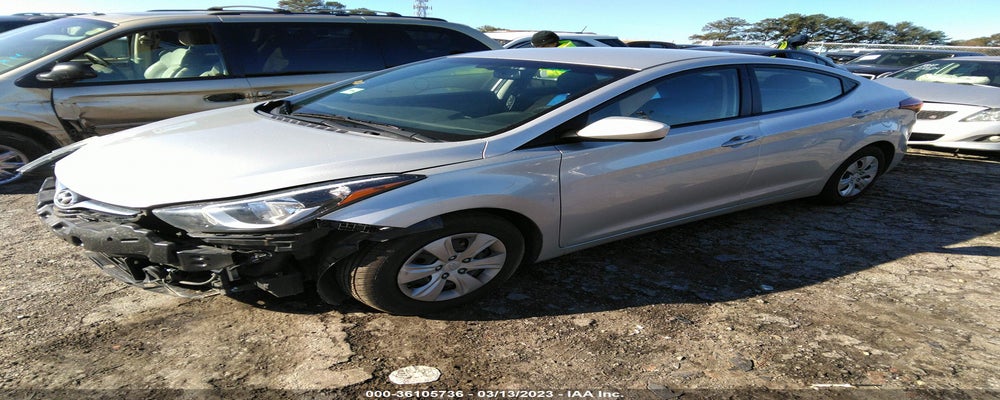 5NPDH4AE7GH734353 2016 HYUNDAI ELANTRA photo no. 2