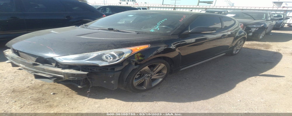 KMHTC6AE3DU158571 2013 HYUNDAI VELOSTER photo no. 2