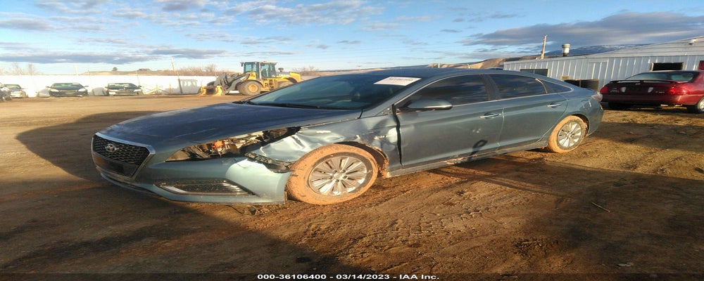 KMHE24L13GA036793 2016 HYUNDAI SONATA HYBRID photo no. 2