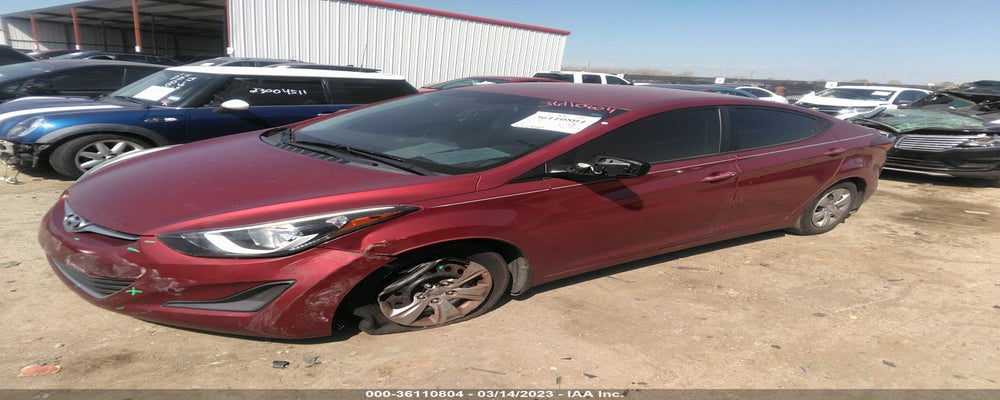 5NPDH4AE7GH758300 2016 HYUNDAI ELANTRA photo no. 2
