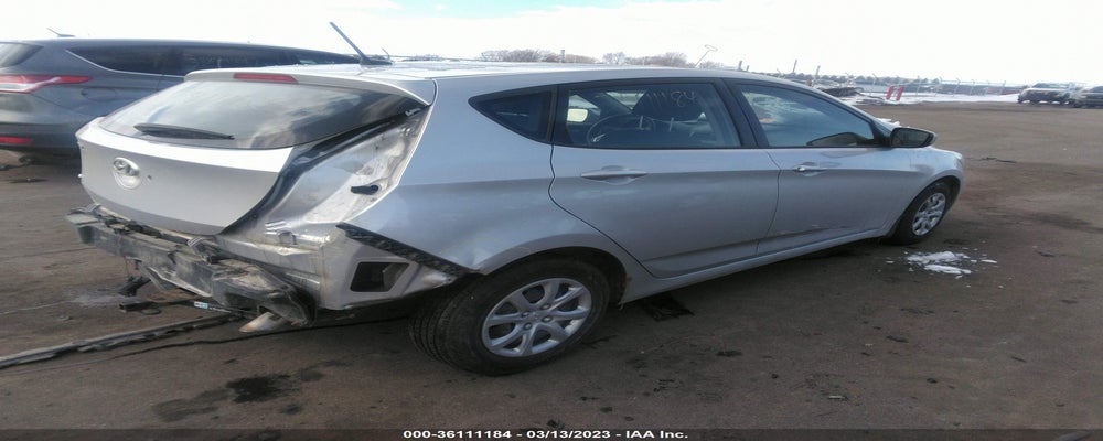 KMHCT5AE4EU194541 2014 HYUNDAI ACCENT photo no. 4
