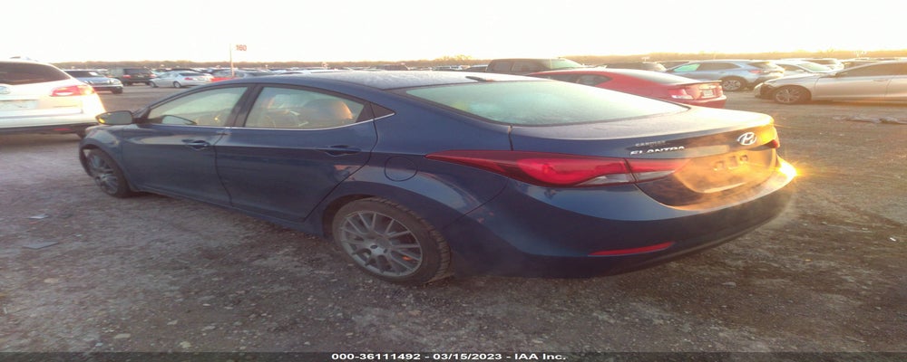 KMHDH4AH8EU083727 2014 HYUNDAI ELANTRA photo no. 3