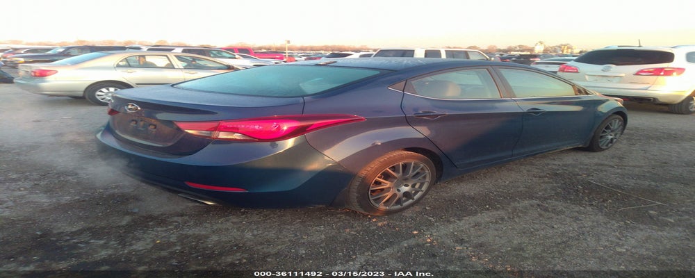 KMHDH4AH8EU083727 2014 HYUNDAI ELANTRA photo no. 4