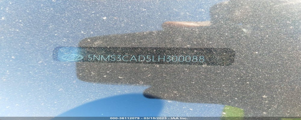 5NMS3CAD5LH300088 2020 HYUNDAI SANTA FE photo no. 9