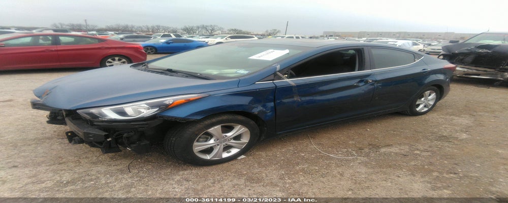 KMHDH4AE5GU564625 2016 HYUNDAI ELANTRA photo no. 2