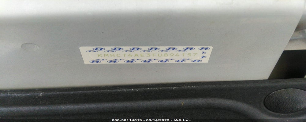 KMHCT4AE3FU894157 2015 HYUNDAI ACCENT photo no. 9