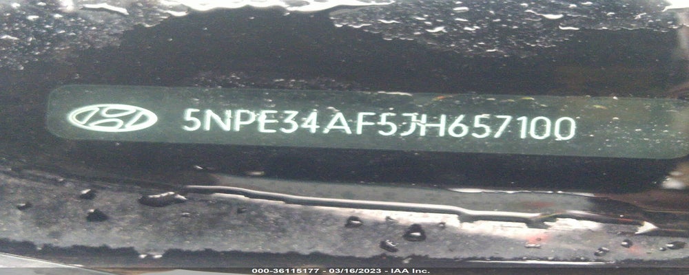 5NPE34AF5JH657100 2018 HYUNDAI SONATA photo no. 9