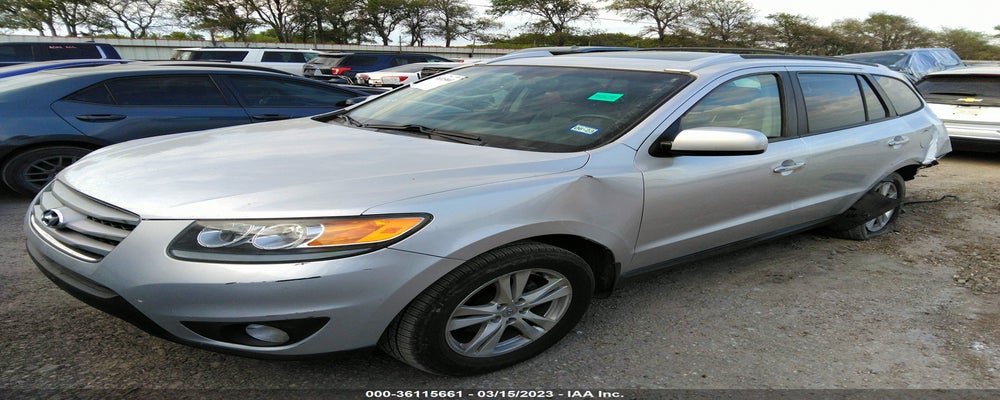 5XYZK4AGXCG100464 2012 HYUNDAI SANTA FE photo no. 2