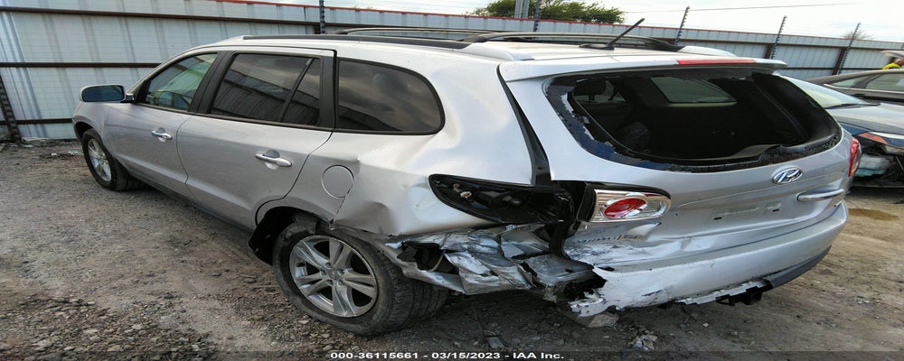 5XYZK4AGXCG100464 2012 HYUNDAI SANTA FE photo no. 3