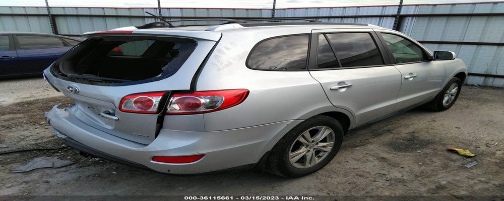 5XYZK4AGXCG100464 2012 HYUNDAI SANTA FE photo no. 4